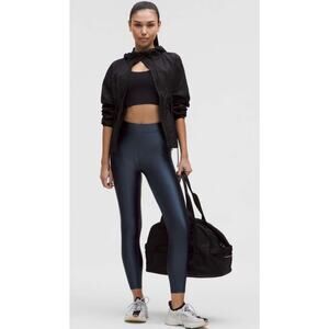 Authentic LULULEMON SATIN SHINE HR TIGHT 25” Club Blue 4 SOLD OUT $128